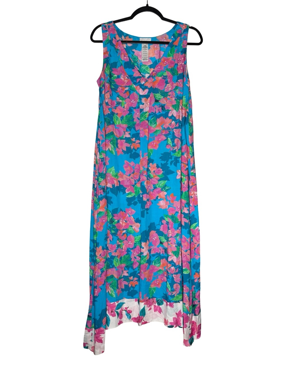 Tommy Bahama Bougainvillea Coverup Dress Small Tropical Floral Resort Beach